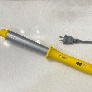 Drybar Vibrant Yellow and Sleek Silver Styling Wand